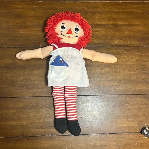 Vintage Playskool Raggedy Ann Cloth Doll 1987 - Picture 1 of 4